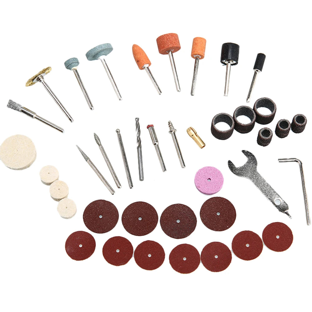 40--252Pcs Mini Electric Drill Multi Rotary Tool Accessories Set Grinding Polishing Rotating Polishing Kits For Dremel Accessory