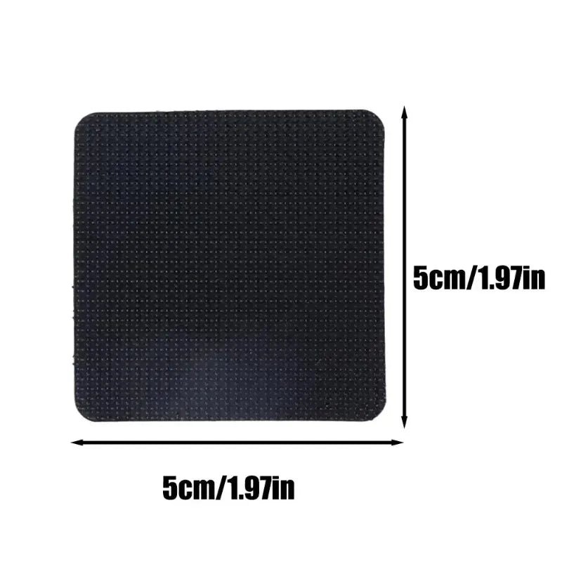 60/2pcs Carpet Fixing Stickers Double Faced High Adhesive Car Carpet Fixed Patches Home Floor Foot Mats Anti Skid Grip Tapes