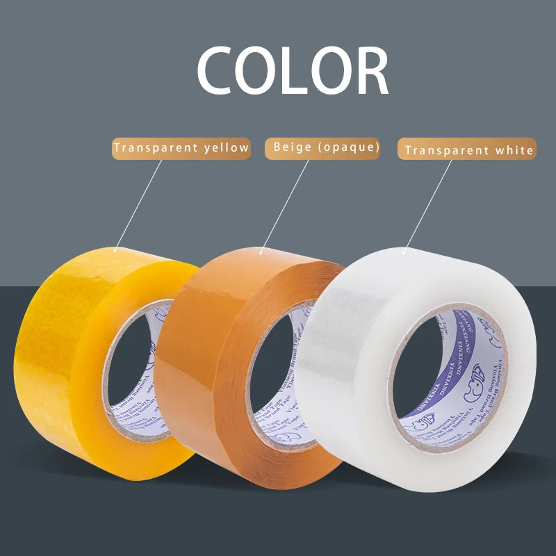 5 rolls of clear packaging tape, heavy duty packaging tape for shipping packaging mobile sealing, 45 yards per roll