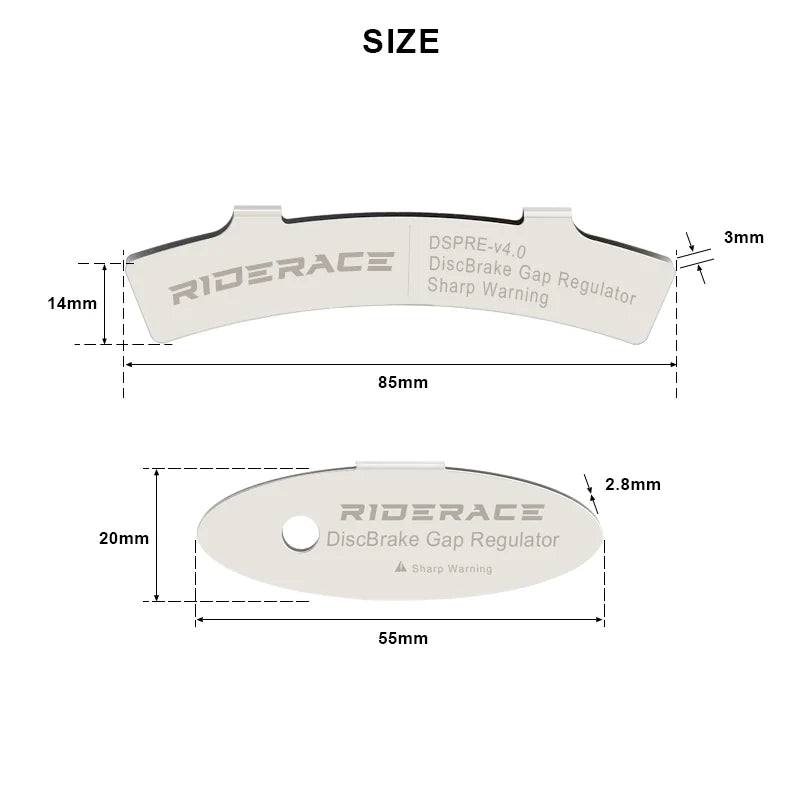 Outil de réglage des plaquettes de frein à disque de vélo en acier inoxydable, support de frein à disque hydraulique pour vélo, étrier de frein à disque hydraulique/de ligne pour VTT