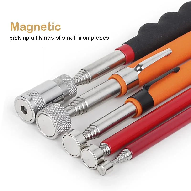 Magnetic Pickup Tool Telescopic Adjustable Magnetic Pick-Up Tool Grip Extendable Magnet Stick Handy Tool for Picking Up Nut Bolt - ToolFlx