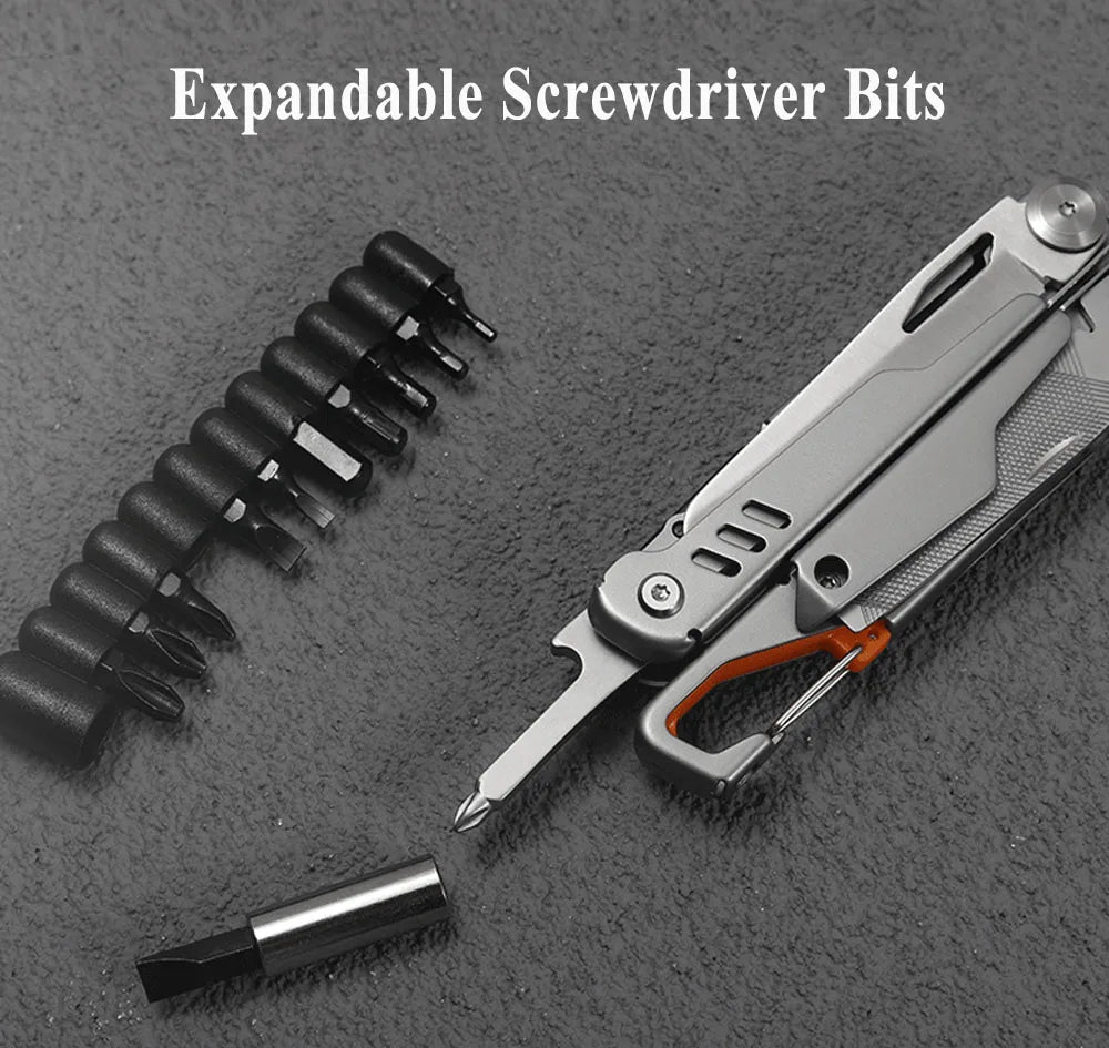 440 Stahl Klappmesser Zangen 5Cr15Mov Hohe Härte Multi-tool Outdoor Survival Camping Taschenmesser EDC Jackknife Handwerkzeuge 