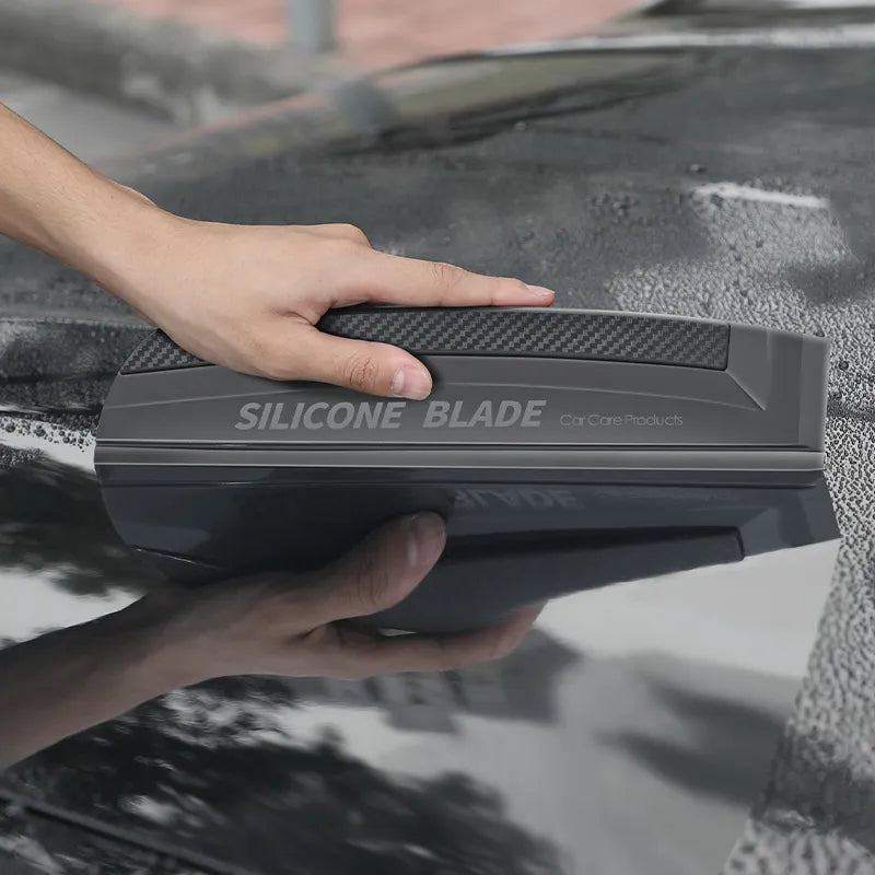 Non-Scratch Soft Silicone Handy Squeegee Car wrap tools Water Window Wiper Drying Blade Clean Scraping Film Scraper  Accessories