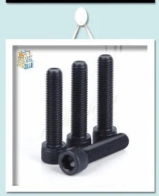 200Pcs/set M2 M2.5 M3 M4 Black/White Hex Nylon Standoff Spacer Column Flat Head Nylon Plastic Spacing Screws Nuts