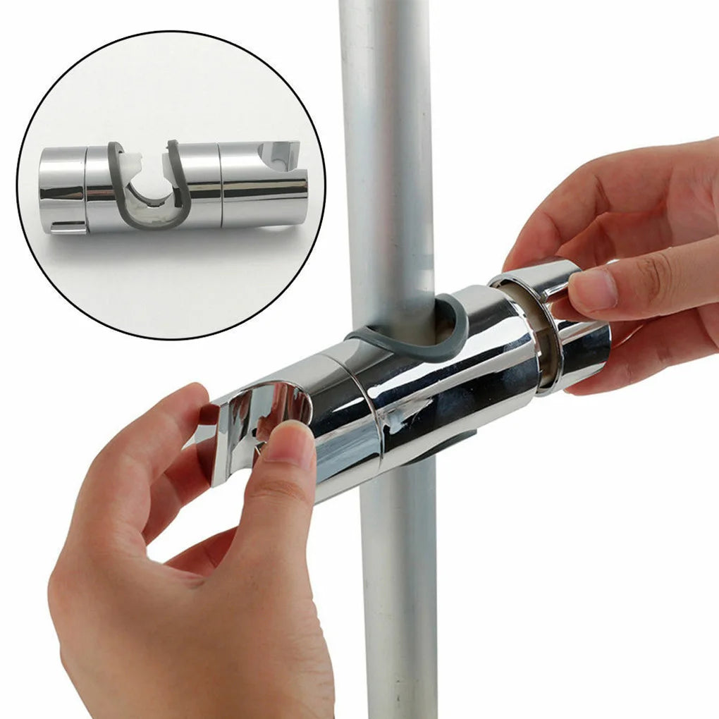 Shower Bracket Shower Rail Holder Adjustable 20~25mm ABS Chrome Shower Head Holder Bathroom Accessories Universal