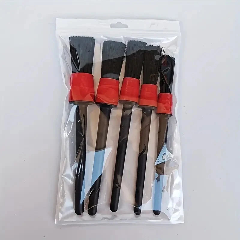 Detailing Brush Set Car Brushes Car Detailing Brush For Car Cleaning Detailing Brush Dashboard Air Outlet Wheel Brushes