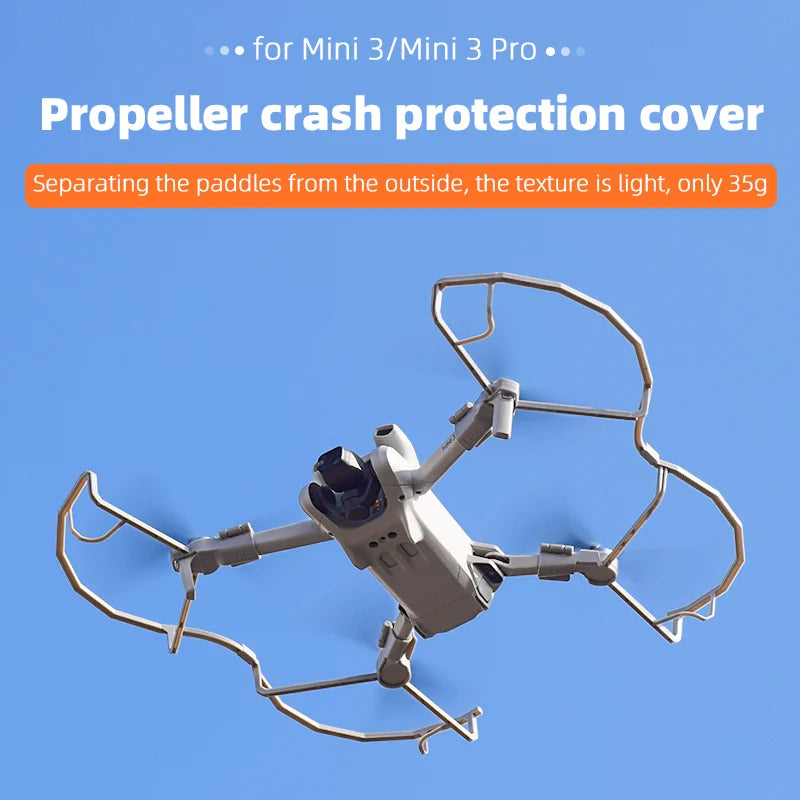 For DJI MINI 3 Pro /Mini 3 Anti-collision Propeller Guard Blade Wings Cover Bumper Props Effective Protection Drone Accessory