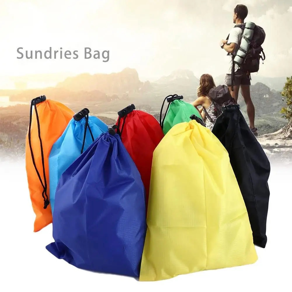 Ultraleicht Camping Wandern Reise Lagerung Taschen Wasserdicht Schwimmen Schnell trocknend Kordelzug Tasche Zeug Sack Outdoor Reise Kits 