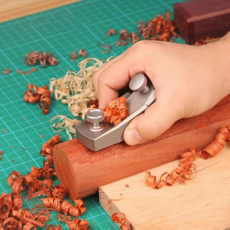 Woodworking Planer Aluminum alloy Mini Hand Planer European Flat Plane Bottom Edge Wood Trimming Plane DIY Carpenter Tools