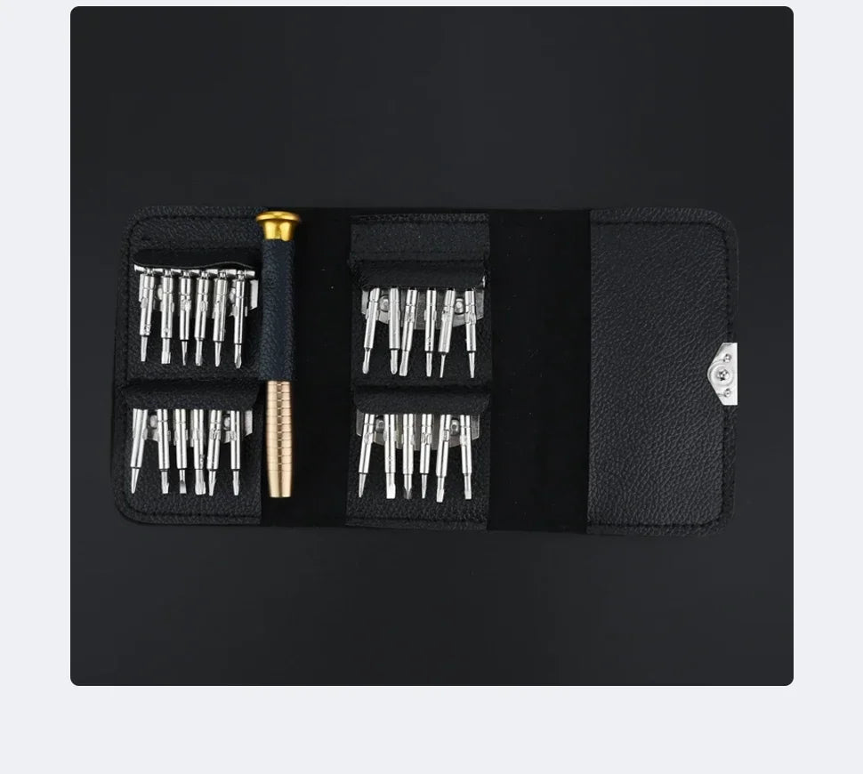 25 In 1 Screwdriver Set Magnetic Mini Precision Screwdriver Bit Set Opening Repair Tools Multifunctional Electronics Repair Tool