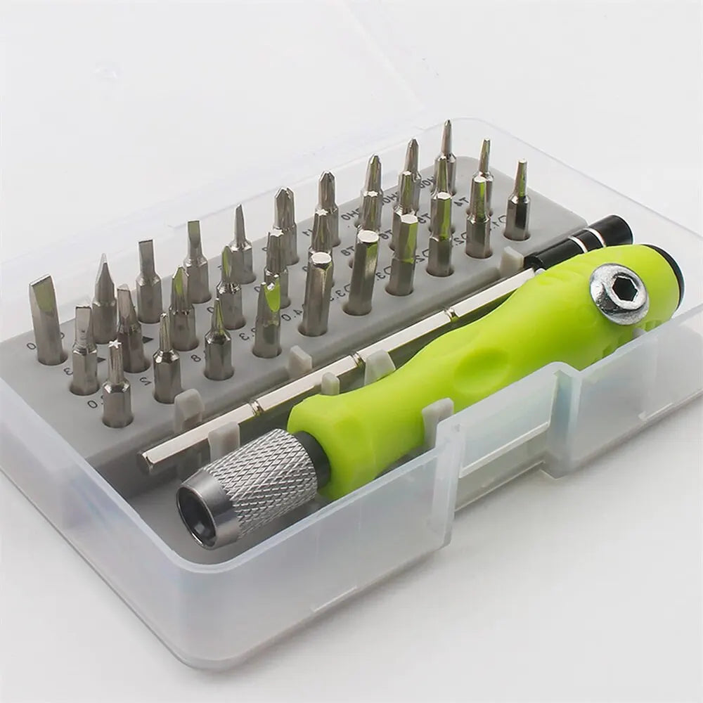 Tool Repair 32 In 1 Screwdriver Set Precision Mini Magnetic Screwdriver Bits Kit Phone Mobile IPad Camera Maintenance