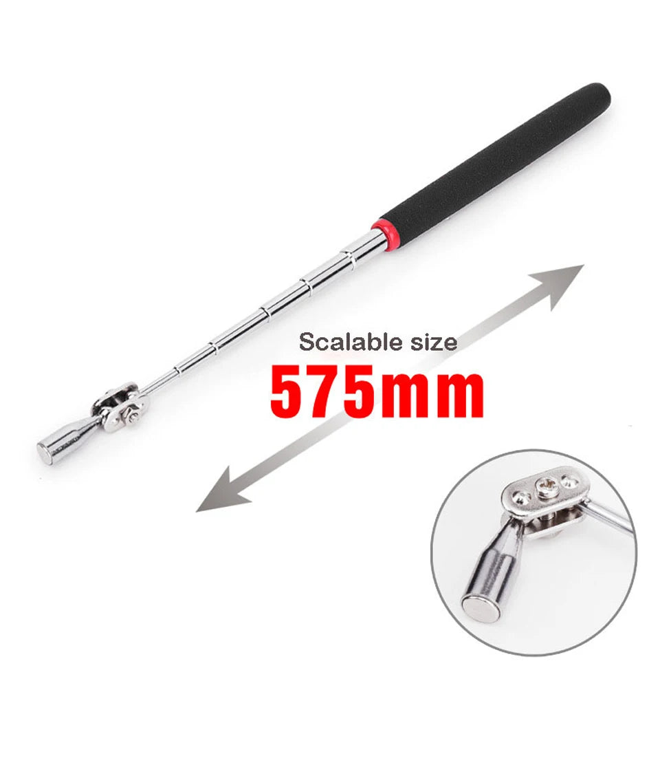 Magnetic Pickup Tool Telescopic Adjustable Magnetic Pick-Up Tool Grip Extendable Magnet Stick Handy Tool for Picking Up Nut Bolt - ToolFlx