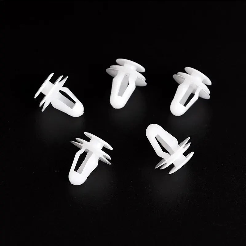 50Pcs 9mm Car Fastening Clips Universal Automobile Bumpers Hole Door Panel Clip Auto Body Push Retainer Pin Rivet Car Accessorie