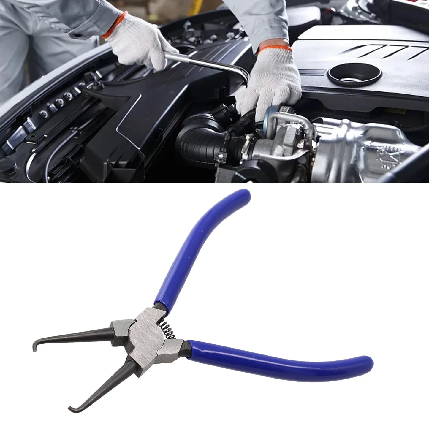 Car Joint Holding Plier Fuel Filter Line Petrol Clip Pipe Hose Release Disconnect Removal Plier Tool 17cm Length Car Accessories