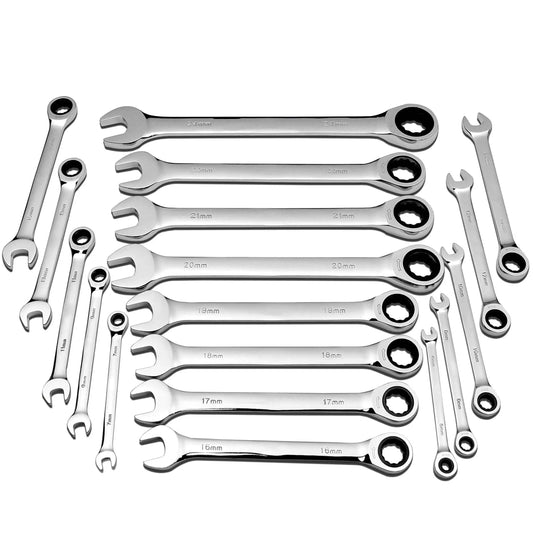 Ratchet Metric Wrenches Torque Universal Spanners for Car Repair Hand Tools