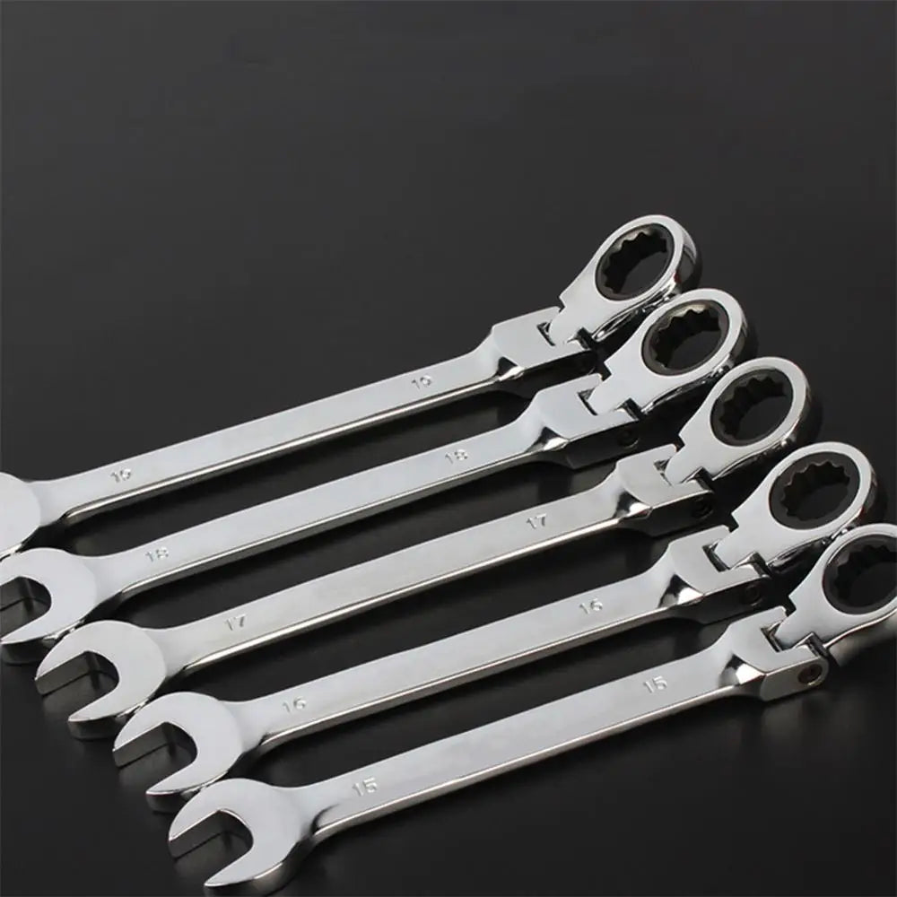 6mm 7mm 8mm 10mm 11mm Dual Heads Ratchet Combination Dicephalous Wrench Spanner Quick Release Hand Tools