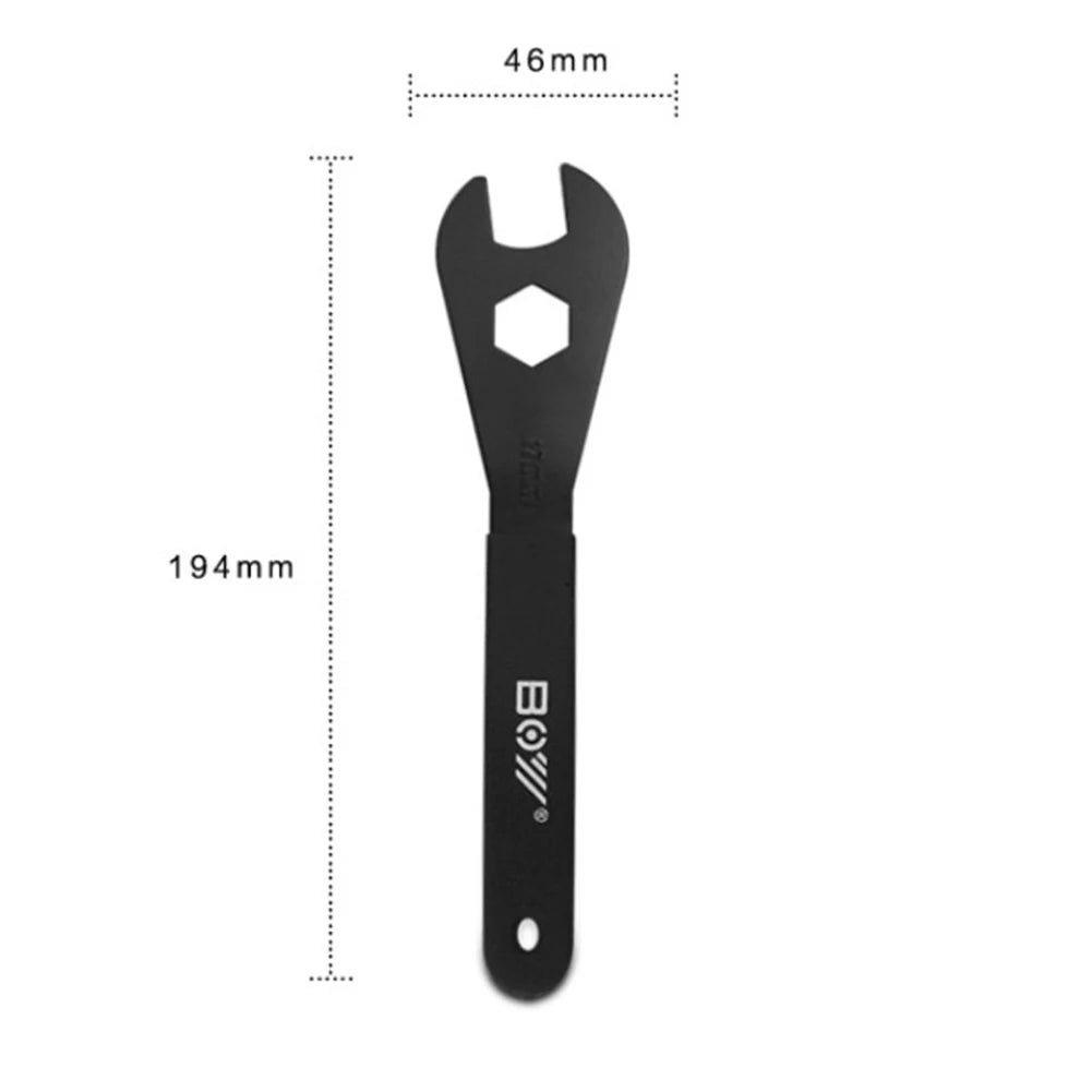 2mm Bicycle Hub Cone Wrench 13/14/15/16/17/18/19mm Open Cone Wrench Bicycle Wheel Pedal Repair Tool