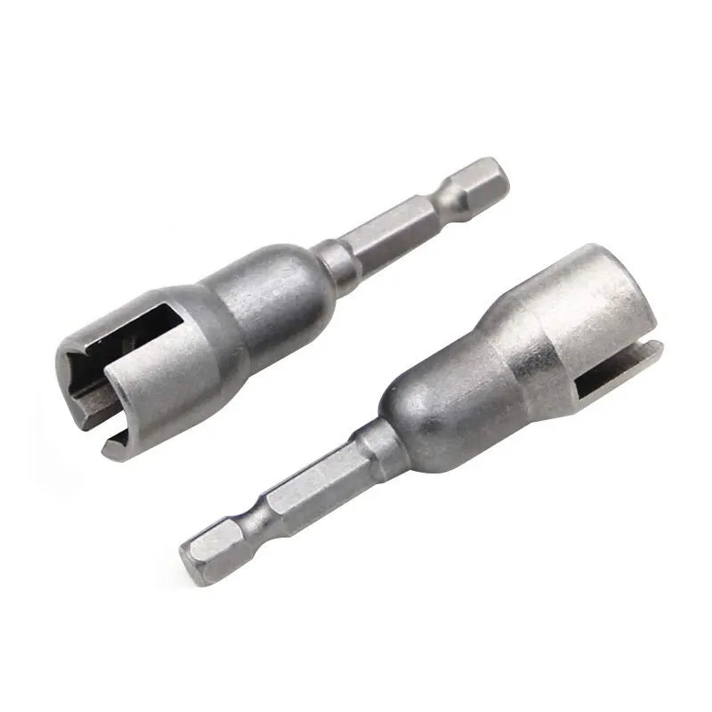 Natural Slotted Butterfly Hole Socket Wrench 65mm Hexagonal Handle Electric Screwdriver Wing Nut Socket Tool