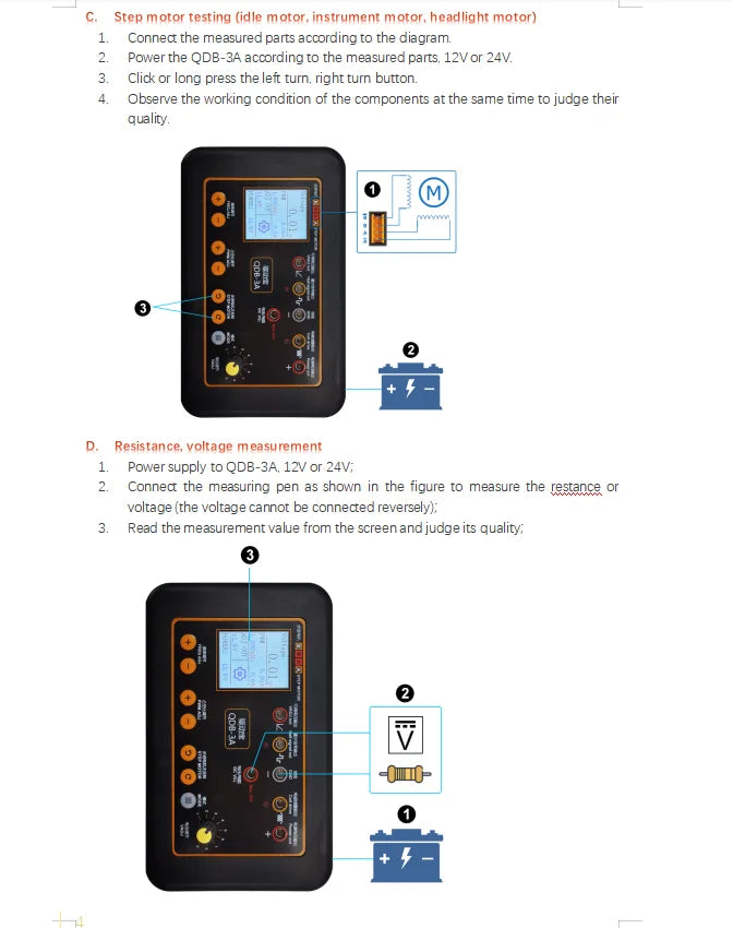 NEW! Automobile Ignition Coil Test Injector Solenoid Valve Idling Stepper Motor Instrument Tester Fault Detector Drive Simulator