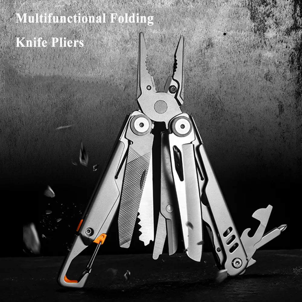 440 Stahl Klappmesser Zangen 5Cr15Mov Hohe Härte Multi-tool Outdoor Survival Camping Taschenmesser EDC Jackknife Handwerkzeuge 