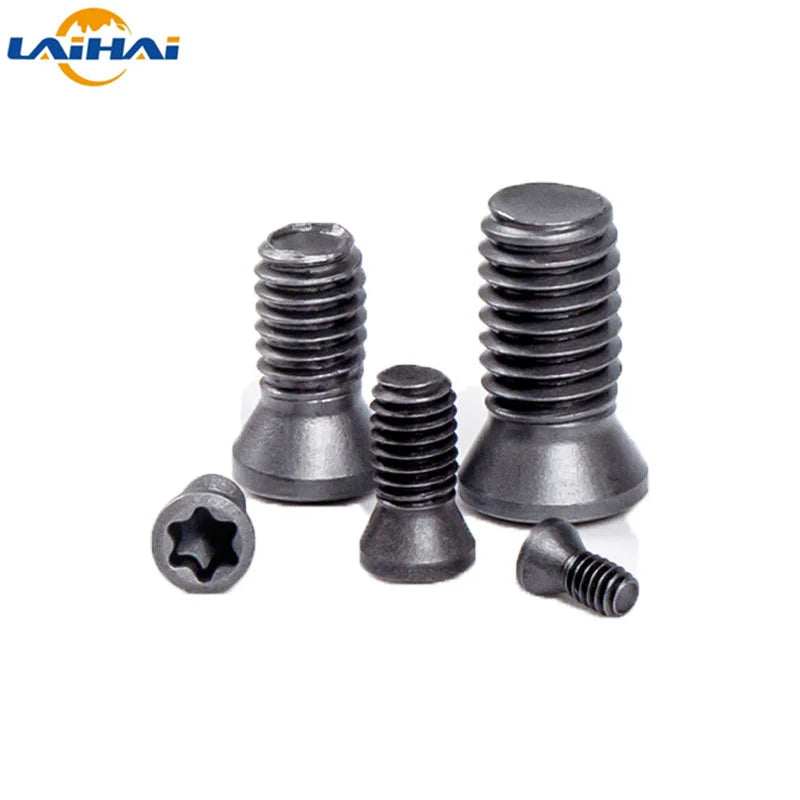 20Pcs M2 M2.2 M2.5 M3 M3.5 M4 M5 M6 grade 12.9 Insert Torx Screw Replaces Carbide Inserts CNC Accessories Lathe Tool