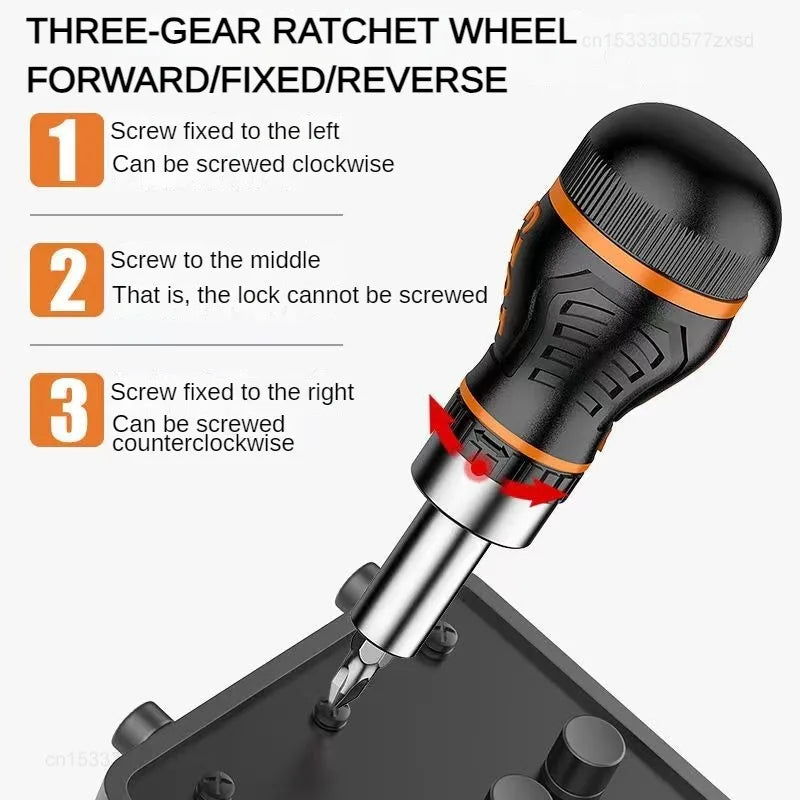 Xiaomi Ensemble de tournevis à cliquet réglable 9 en 1 Outils de tournevis à écrou magnétique Tournevis à main multifonctionnel pour réparation électronique 