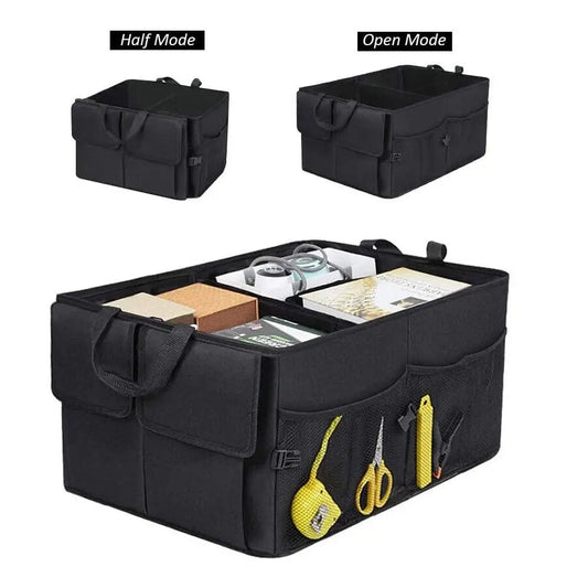 Car Trunk Storage Bag Folding Multifunction Container Tool Food Storage Bags Organizer Trunk Box for Universal Car